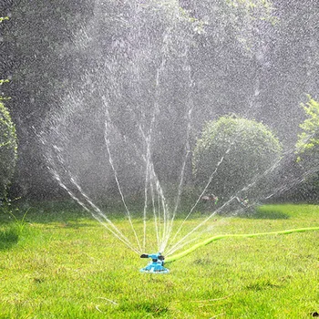 

New Lion's Seat Sprinkler 360 Degree Rotating Automatic Sprinkler Watering Sprinkler Gardening Tool Irrigation Spray