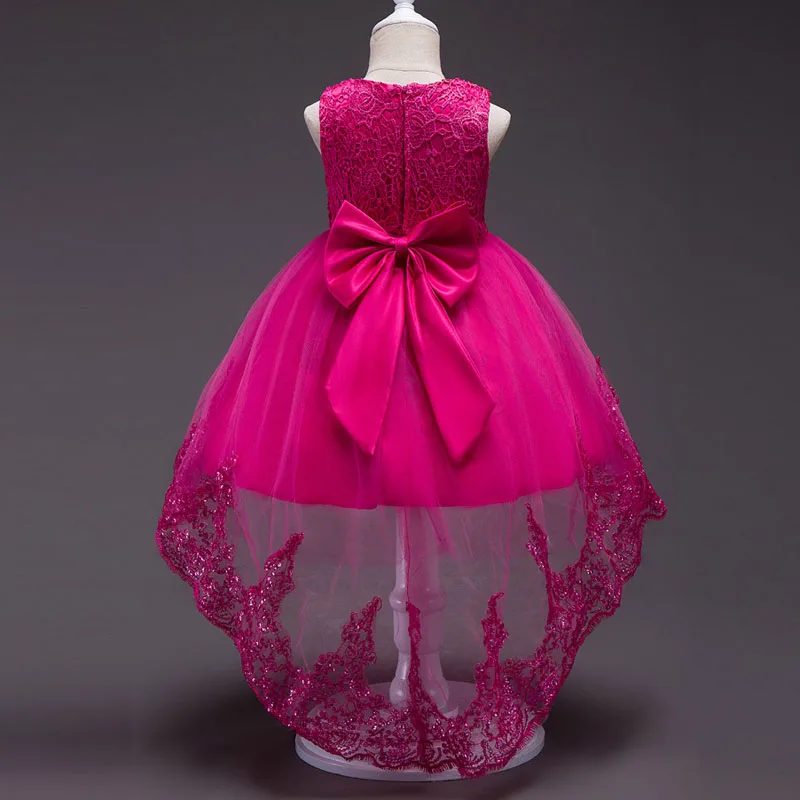 Girls Party Dresses for Ages 3-10 - Summer Wedding Evening Lace Dress for Kids image 2