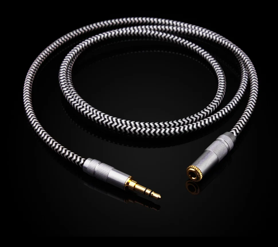 3 5mm headphone extension cable pure copper AUX male to female audio cable