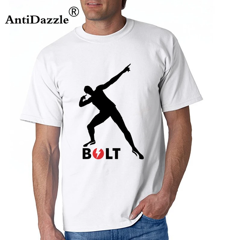 Antidazzle Power Bolt Men's T-Shirts Cotton Tee Shirt Homme Summer Short Sleeve Men T Shirts Male Camiseta shirt free shipping | Мужская