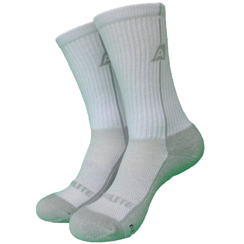 2 пары 72% термолит зимние толстые походные носки мужские носки 2 цвета - Цвет: WHITE