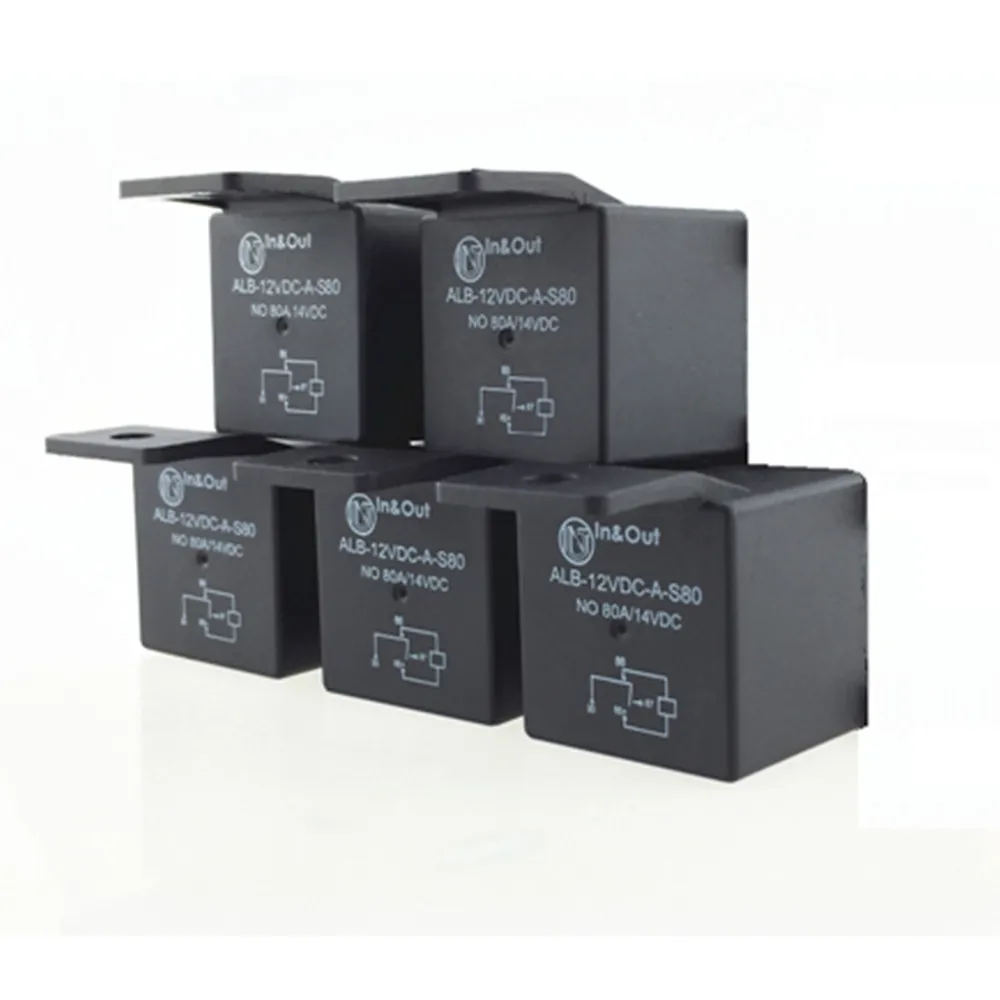 Aliexpress Com Buy 5 Pcs 4 Pin 12v Dc 80a On Off