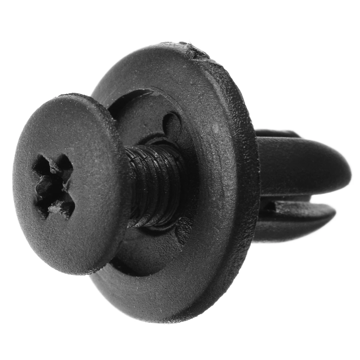 100pcs Auto Car Plastic Rivets 6mm Hole Dia Fastener Fender Bumper Push Pin Clips Car Door Trim Panel Clip