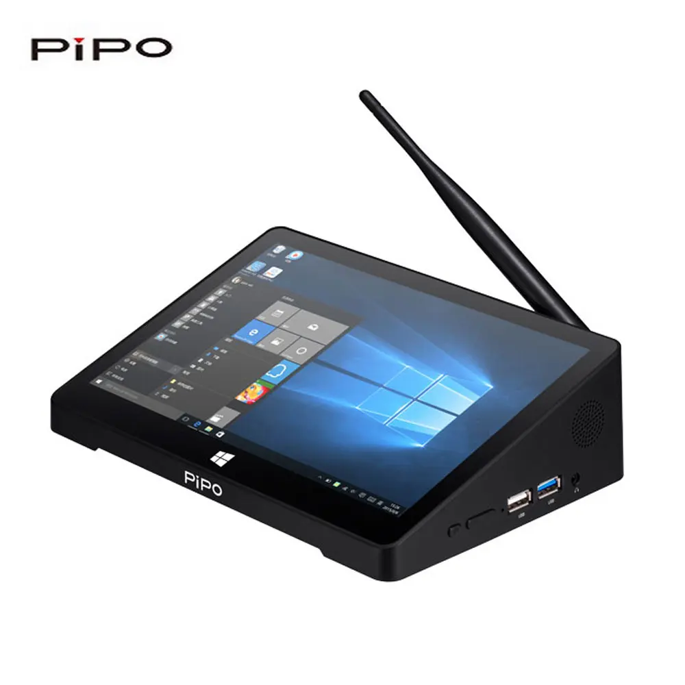 PiPO X8PRO Mini PC Dual OS Смарт ТВ коробка 64 бита 2 ГБ/32 ГБ Bluetooth 4,0 Wi-Fi 100 м LAN 1080P HD медиаплеер ips Сенсорный экран ПК