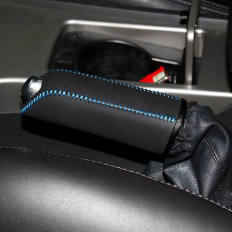 Auto Handbremsengriffe Aus Leder Für Ford Focus MK2 MK3 MK4 | Schützt Vor Kratzern & Verschleiß