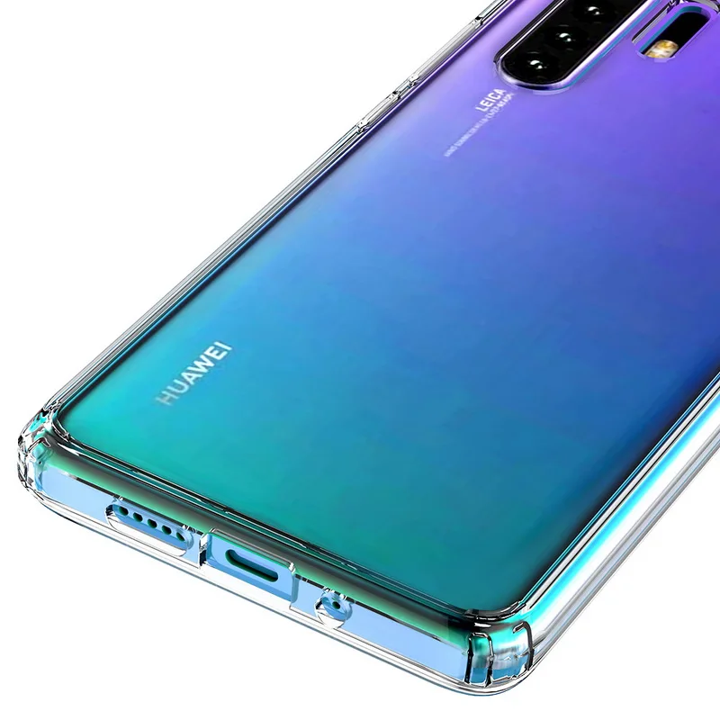 Для huawei P30 Pro Чехол P30Pro Кристальный Гибридный Бампер прозрачный жесткий акриловый чехол для телефона для huawei P30 LiTE чехол P 30 Pro Чехол 6,47