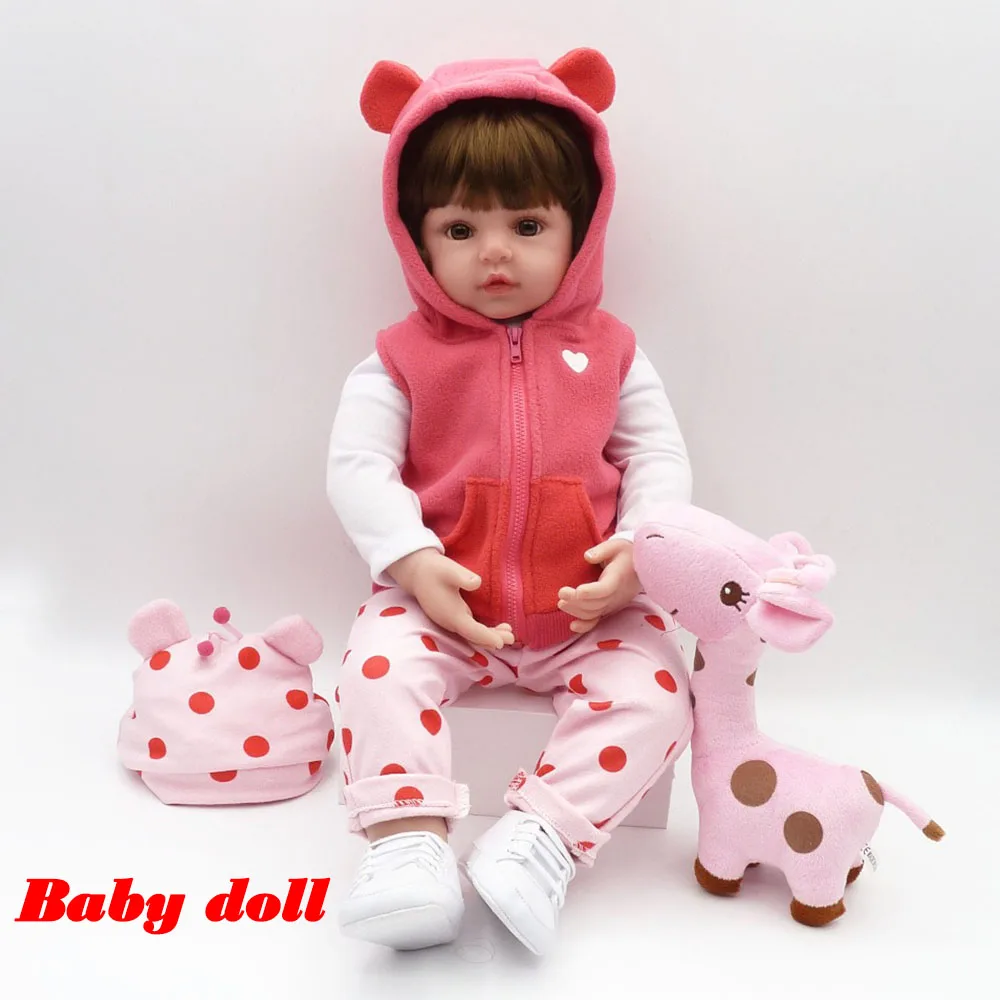 Кукла Bebe reborn Очаровательная Реалистичная кукла для маленьких девочек