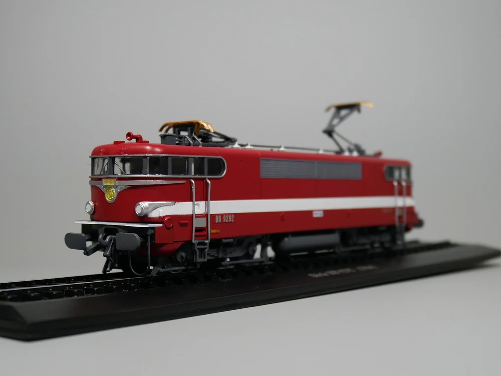 Ho scale model Atlas 187 Train Serie BB 9292 1964 Diecast model Train