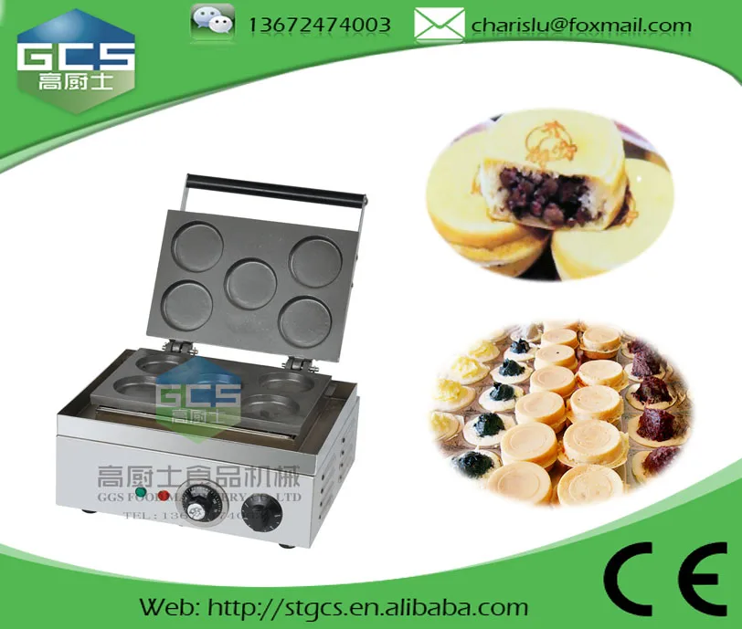 

Free shipping 220V 110V Electric Red Bean Cake machine 5 pcs Layer cake maker Red Bean Paste