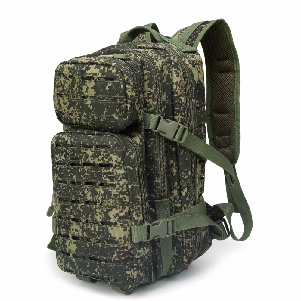 30L походный рюкзак для походов на открытом воздухе тактический Молл тренировочный пакет армейские вентиляторы камуфляж Рыбалка Охота путешествия нейлоновые сумки