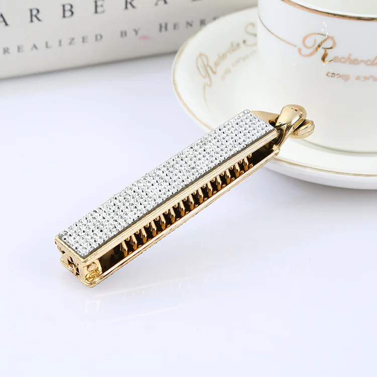 

New Fashion Women Headwear Diamond Hair Barrettes Large Hair Clip Ponytail Holder Hair Pins Hair Accessories for Women
