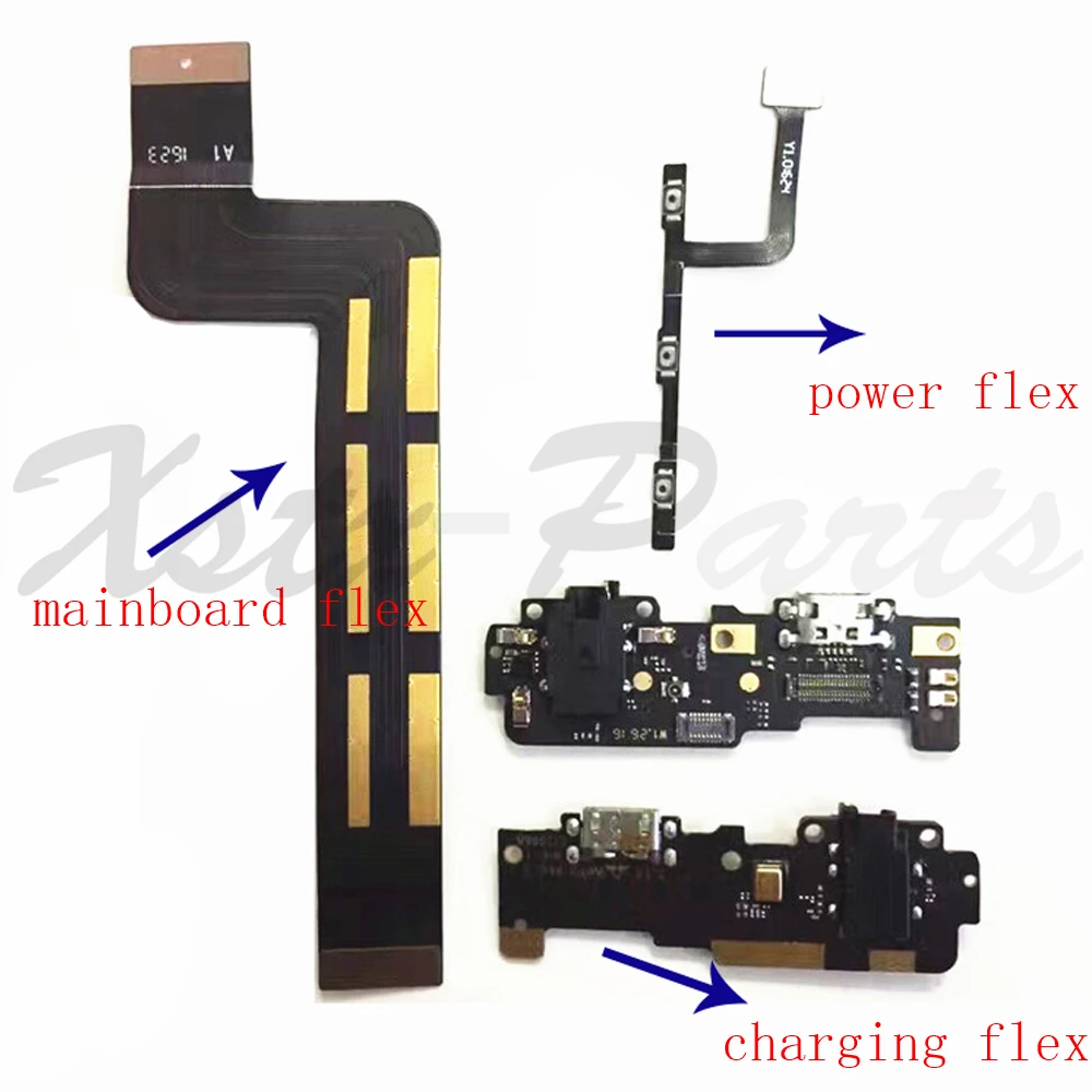 

1PCS For Meizu M3E USB Dock Connector Charging Charger Port FPC Flex Cable /Mainboard Connect Flex/ Power On-off Flex Cable
