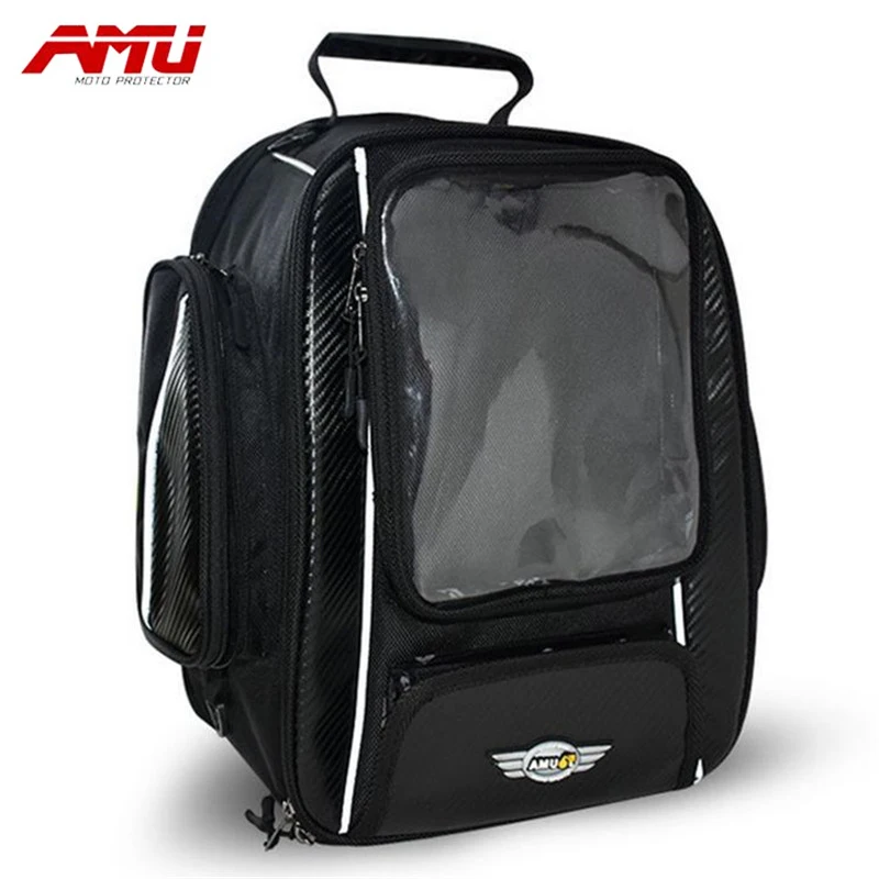 Authentic AMU Motorcycle Tank Bag Backpacker Trolley Tail