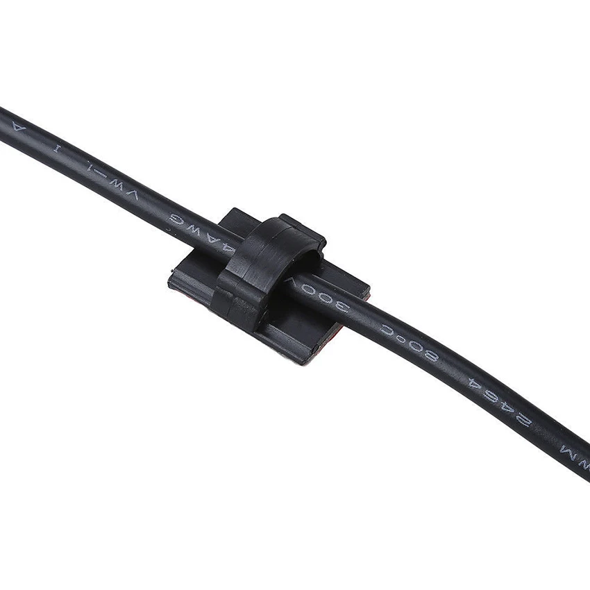 3M Self-Adhesive Wire Tie Cable Drop Mount Clips For Universal Car Dash Camera 3M Self-Adhesive Wire Tie Cable Drop Mount Clips For Universal Car Dash Camera