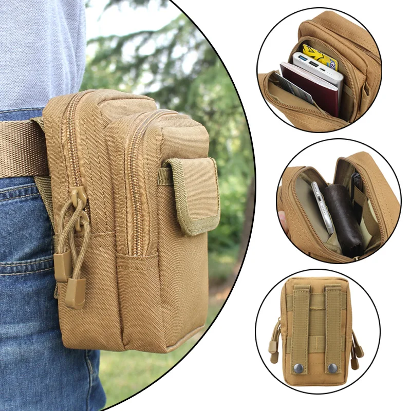 

Camouflage Pattern Carrying Bag Easy for Metal Detectors Full Accessories Outdoor Sports