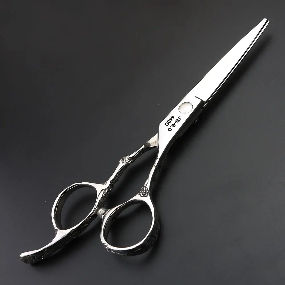 Professional hairdressing scissors japanese design 6 inch hairdressing scissors Black and white hairdresser hair clippers set Professional hairdressing scissors japanese design 6 inch hairdressing scissors Black and white hairdresser hair clippers set