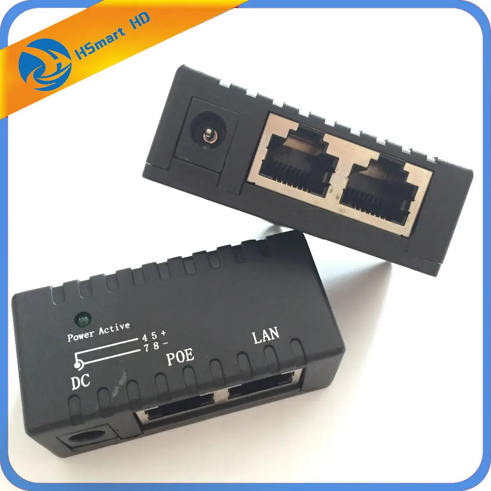 

10/100Mbps 5V 12V 24V 48V/1A POE Injector Power Splitter for IP Camera POE Adapter Module Surveillance Accessories NVR IP CCTV