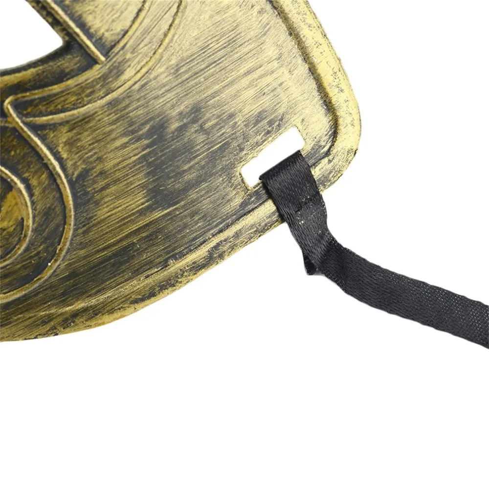 1PC Silver Half Face Retro Roman Gladiator Halloween Party Facial Masquerade Mask Men Women Party Anonymous 5
