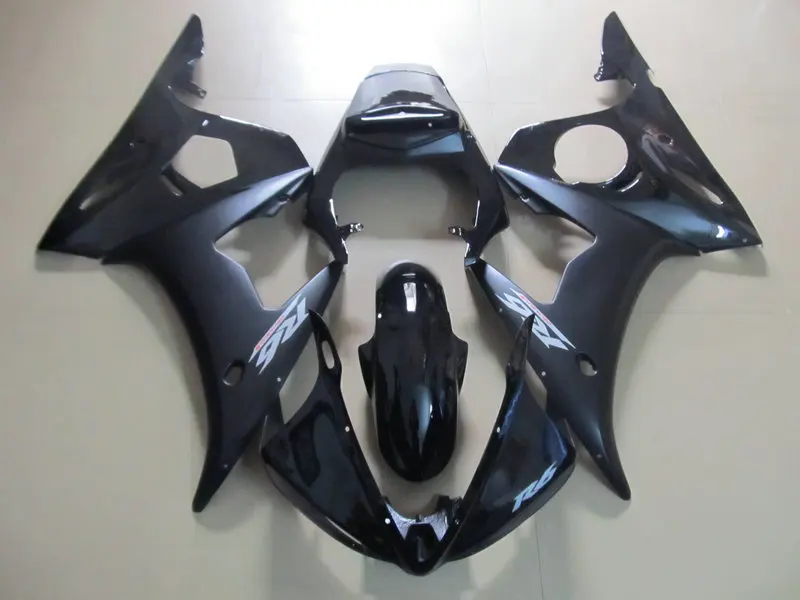 

Motorcycle Fairing kit for YAMAHA YZFR6 03 04 YZF R6 YZF600 2003 2004 yzfr6 ABS Plastic matte black Fairings set+7gifts YF18