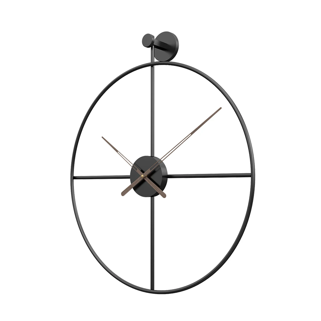  50cm 20 Inch Retro European Style Wall Clock Household Bedroom Iron Art Clock Wall Decor Mediterran - 33039624089