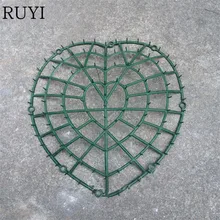 Аранжировка основания сердца цветок мяч свадебные украшения, аксессуары база для DIY Свадебные цветы имитация цветок арки