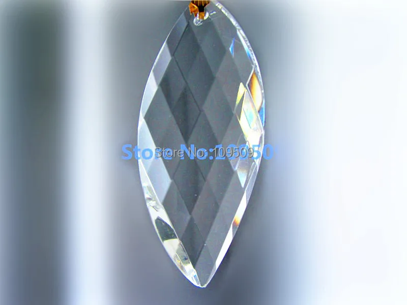 20 шт 63 мм прозрачный свингер Кристалл Призма SunCatcher фэн шуй многолицевая