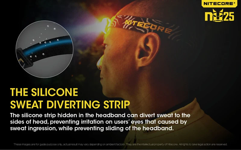 Nitecore NU25 Micro-USB Rechargeable Headlamp (27)