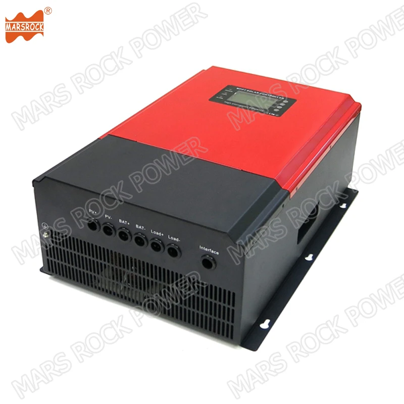 Макс 430V вход 80A MPPT Контроллер заряда с RS485 и LAN связь для батареи 96V|solar charge controller|mppt