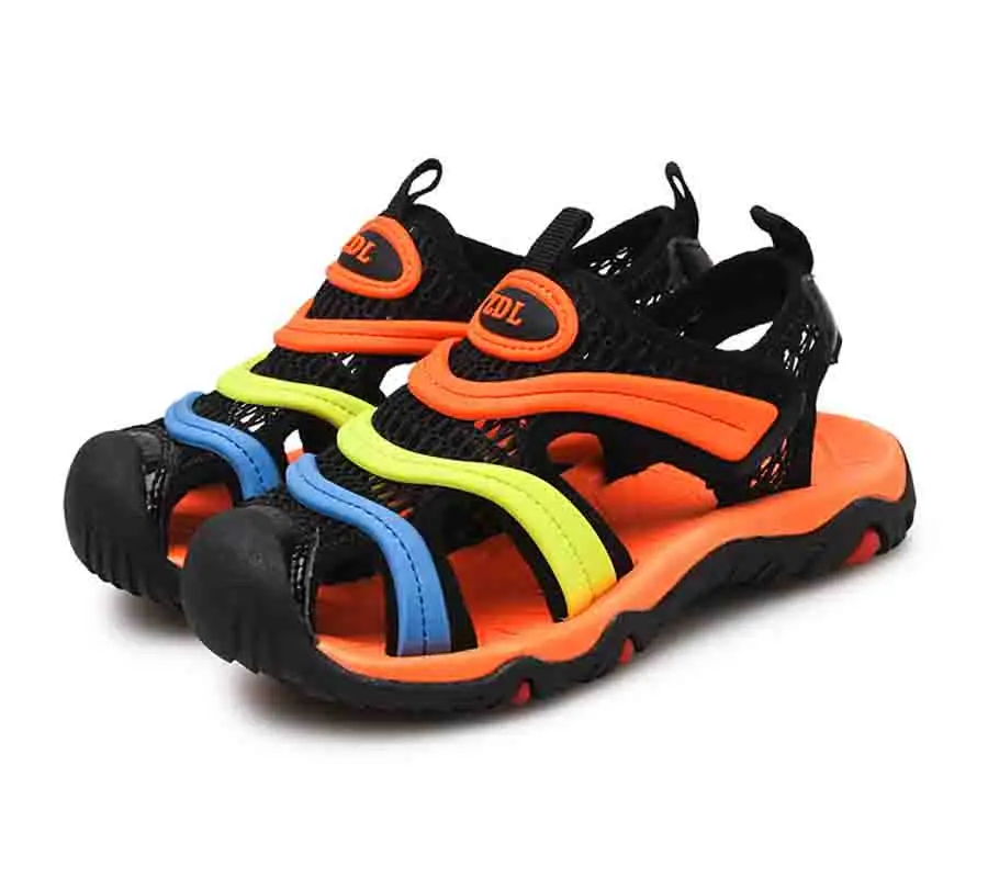 Brand 2017 Summer Beach Kids Shoes Closed Toe Sandals For Boys And