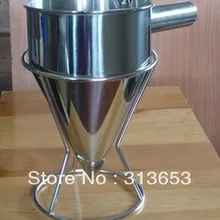 Новое поступление TAKOYAKI инструменты из нержавеющей стали Воронка/нержавеющая TAKOYAKI наполнитель