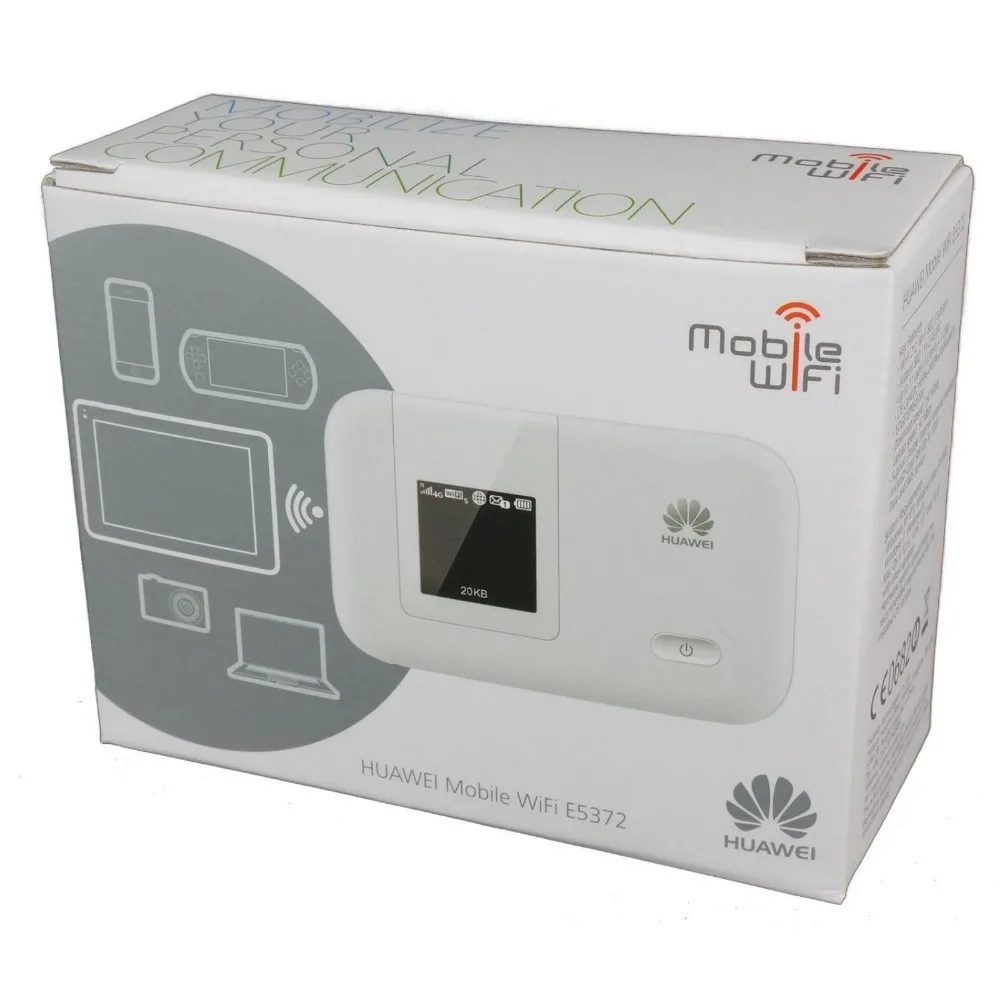 Huawei E5372 LTE Cat.4 150 Мбит/с 4G мобильный WiFi точка доступа HSPA+ WLAN MiFi