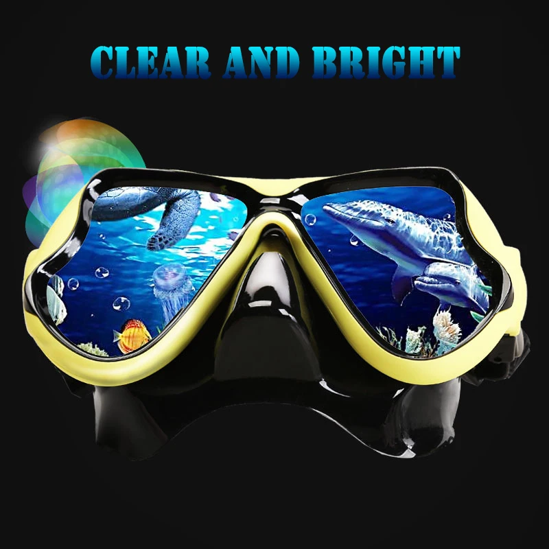 Buy 1Set Scuba Diving Glasses Adult Full Dry Snorkel