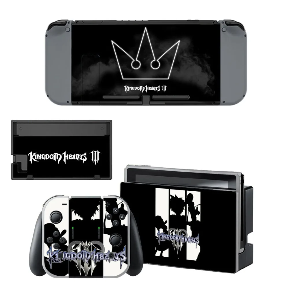 Kingdom Hearts rend переключатель кожи vinilo rendydoswitch наклейки совместимы с Nintendo Switch консоли и джойстиков Joy-Con