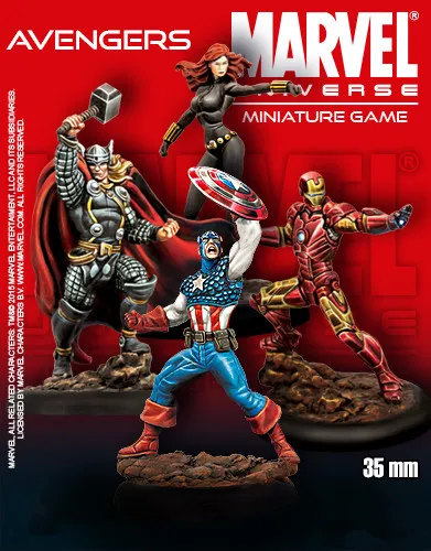 

35MM figure Resin Model Kit AVENGERS Free Shipping