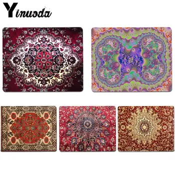 

Yinuoda 2018 New Persian Carpet Gaming Player desk laptop Rubber Mouse Mat Mouse Keyboards Mat Mousepad for boyfriend Gift