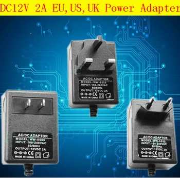 

Charger ConverteDC12V 2A Power Adapter for Led Strip 24W DC 12V Voltage Transfomer with EU US UK AU Plug Power Supply Led Driver