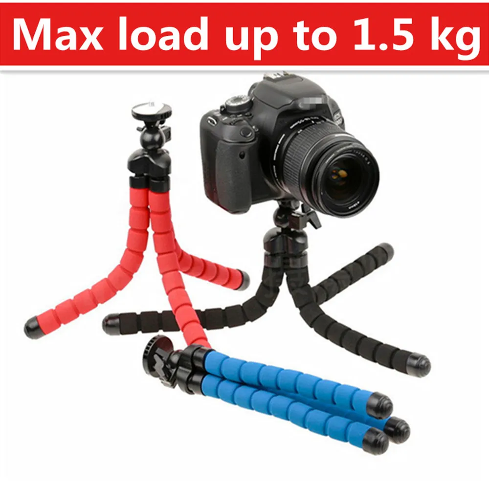 flexible camera tripod Flexible Leg Mini Tripod for Gopro Digital Camera and phone Load Bearing to