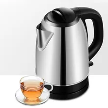 Электрический чайник Бытовая 1,7 л кипяченой воды 304 из нержавеющей стали Автоматическая быстро горшок