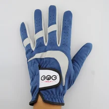 2017 new Brand GOG new golf gloves Breathable Soft Fabric Golf Glove Left right Hand Blue Sports Glove wholesale dropshipping
