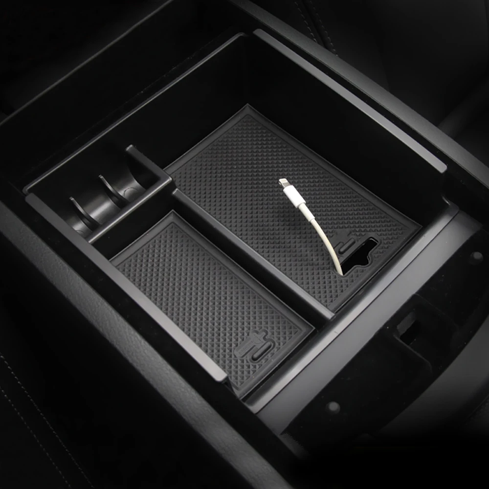 

Storage Box Arm Rest Glove Tray Bin Container Holder For Infiniti Q50 for Toyota Alphard 2014+ Interior Armrest Central Console