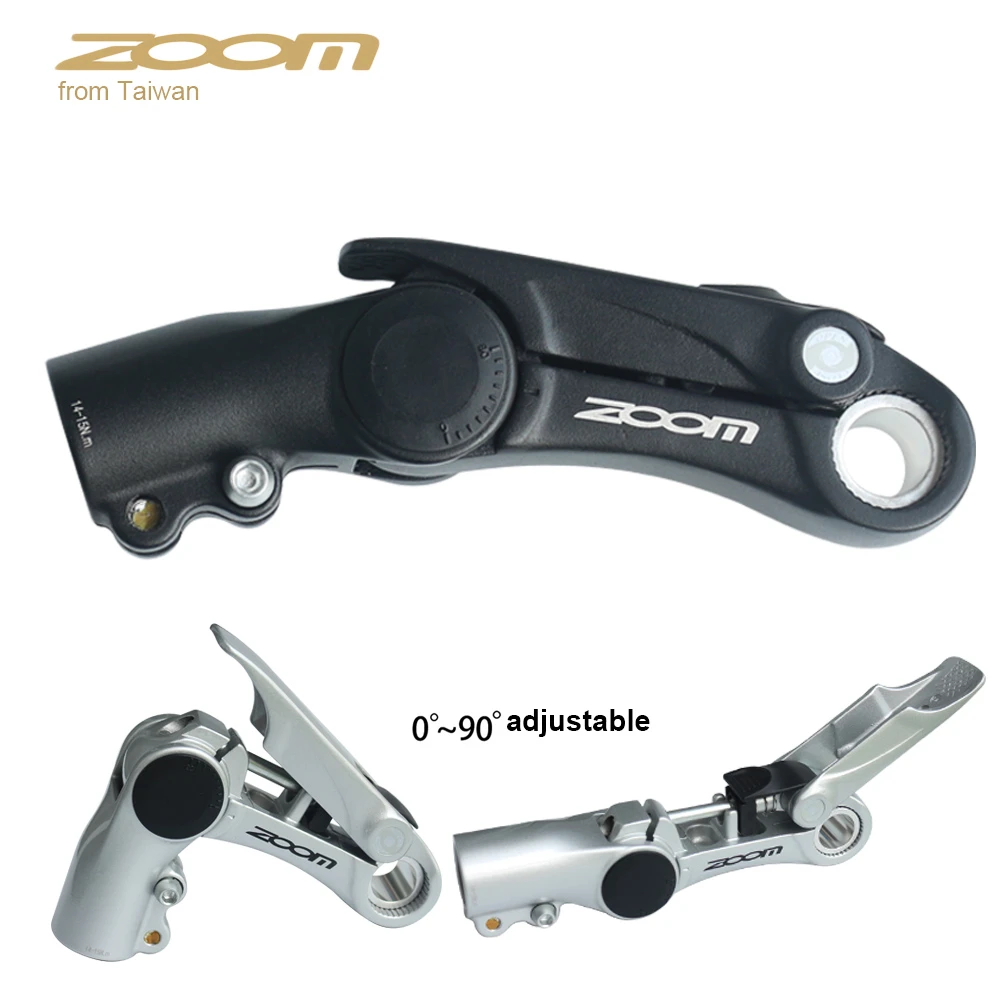 Zoom Mtb Road Bike Quill Stem 28.6mm Fork Tube Extension Quick Release