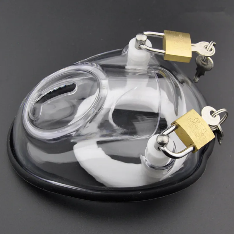 Penis Ring Lock Male Chastity Device Cock Cages Men's Virginity Ring Adult Game Bondage Restraint Chastity Belt Sex Toys For Men