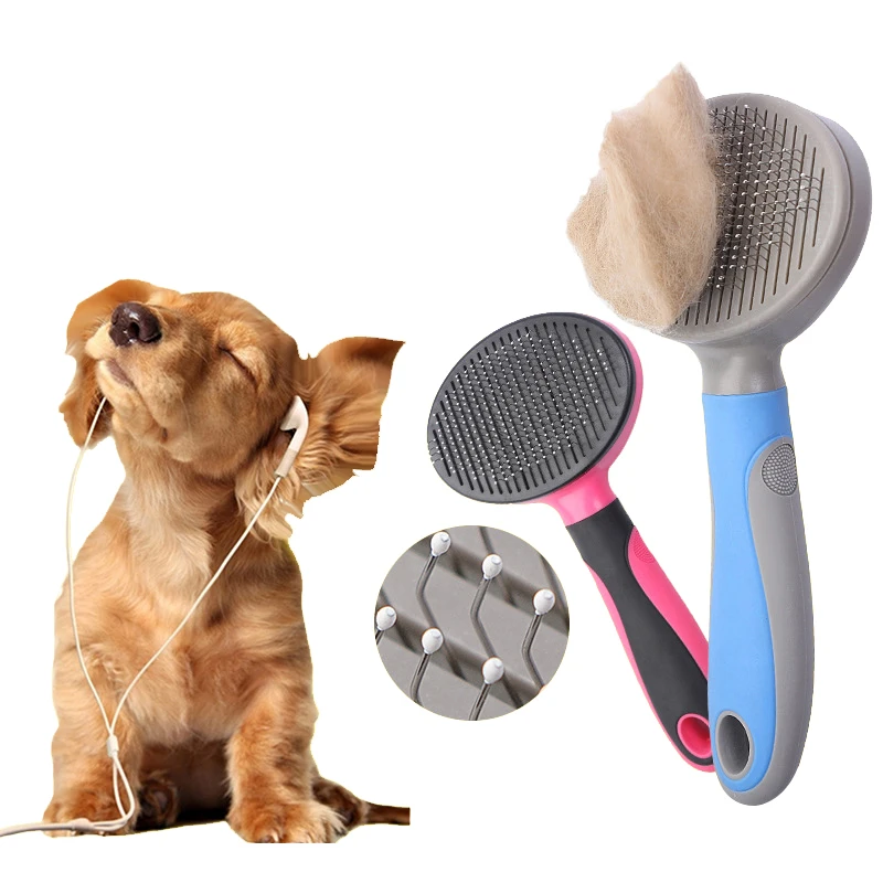 

Pet Brushes Rakes Combs Brushes for Dogs and Cats Comb Hair Massage Skin Easy to Clean