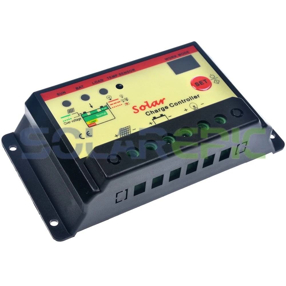PWM 20A Solar Charge Controller 12V/24VDC AUTO Battery Regulator with