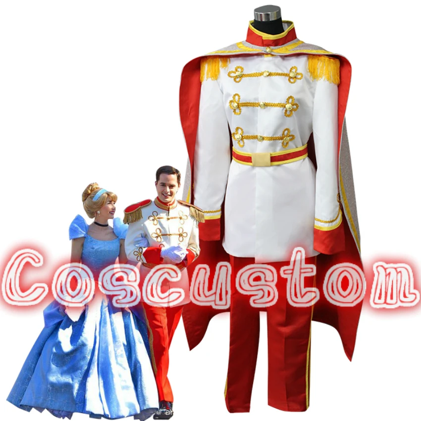 coscustom high quality cinderella adult men prince charming costume full set outfit halloween cosplay costume - Prince Charming Halloween Costumes coscustom high quality cinderella adult men prince charming costume full set outfit halloween cosplay costume - Prince Charming Halloween Costumes