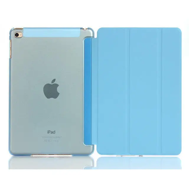 Чехол для Apple, новинка, ipad 9,7, Air 1, Sleep wake-up magnet-YCJOYZW, умный чехол, ультра тонкий,, 1: 1, кожаный чехол для планшета - Цвет: 589  blue  - L