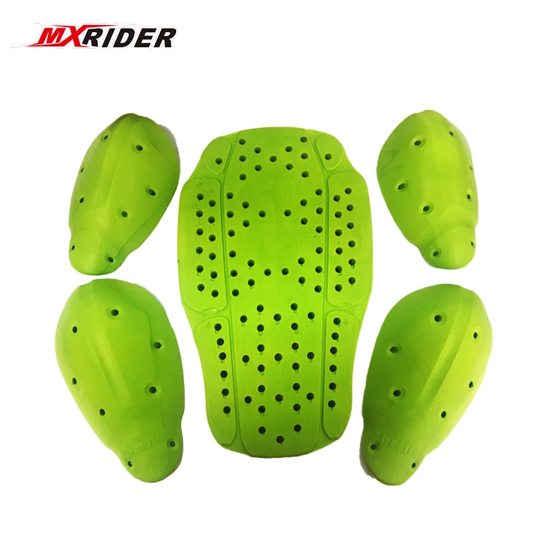 

CE Level 2 MXRIDER CE protector Body Armor motorcycle jacket protective armor include 1 back pad 2 elbows 2 shoulder protection