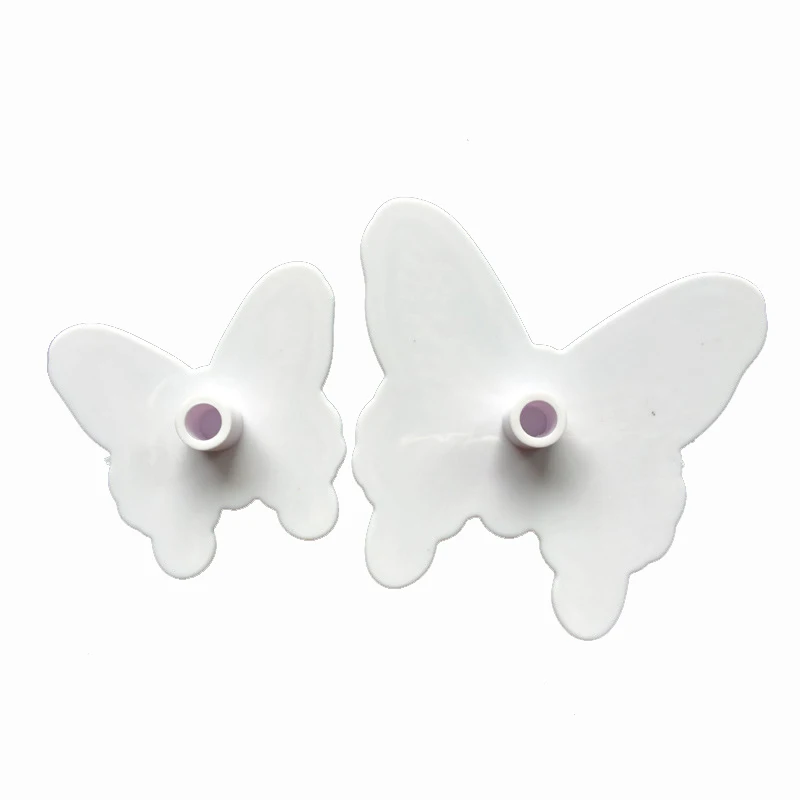 2pcsset Butterfly Shaped Biscuit Cutting Mold Stamping Die-Cut Printing Mould 3D Cookie Dessert Fondant Baking Decor Tools5