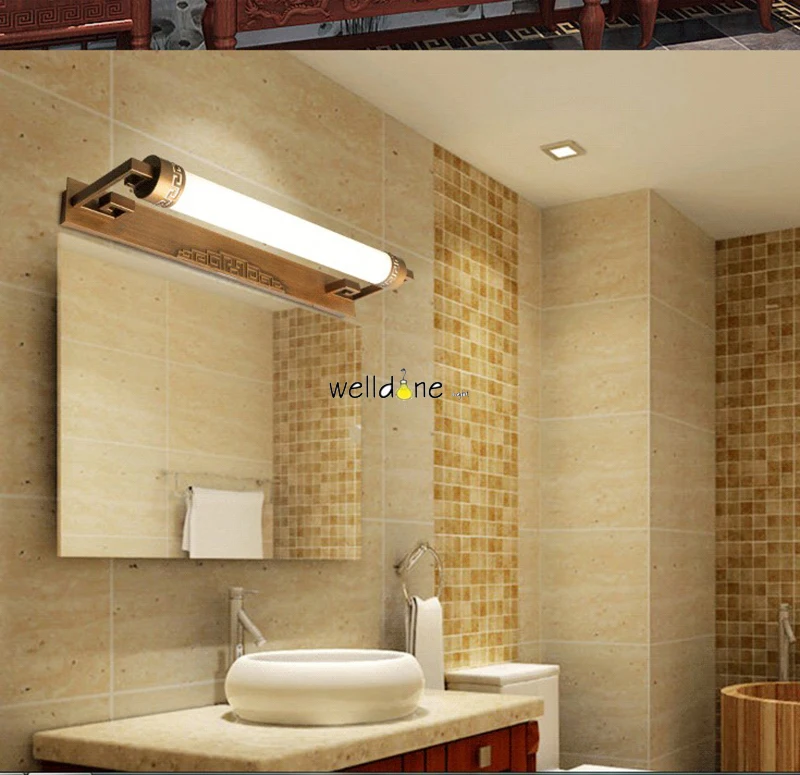 فاشون مرآة حمام مصباح 110 V 220 V LED الغرور الشمعدان الإضاءة غرفة نوم تركيبات شحن مجاني فاشون مرآة حمام مصباح 110 V 220 V LED الغرور الشمعدان الإضاءة غرفة نوم تركيبات شحن مجاني