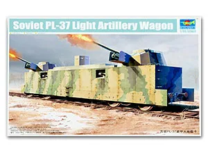Модель Trumpeter масштаб 1/35 модель советского стандарта бронированный поезд